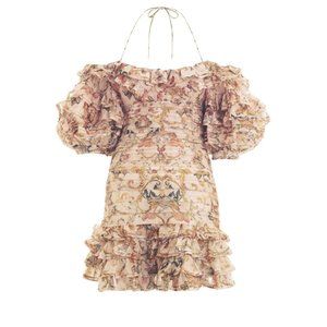 NWT Zimmermann 'Painted Heart Folds'  Dress - Size 0